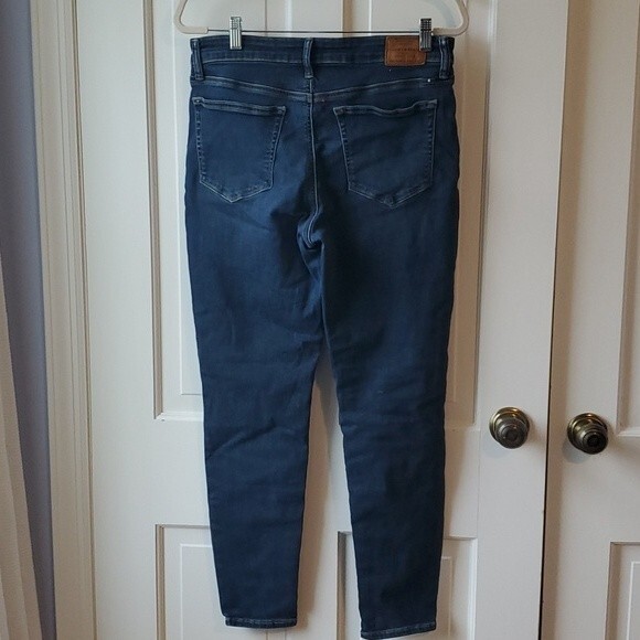 LUCKY AVA SKINNY SIZE 10 DARK WASH STRETCH HIGH RISE - Picture 6 of 11